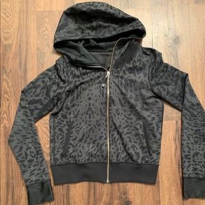 Lululemon cheetah print zip up